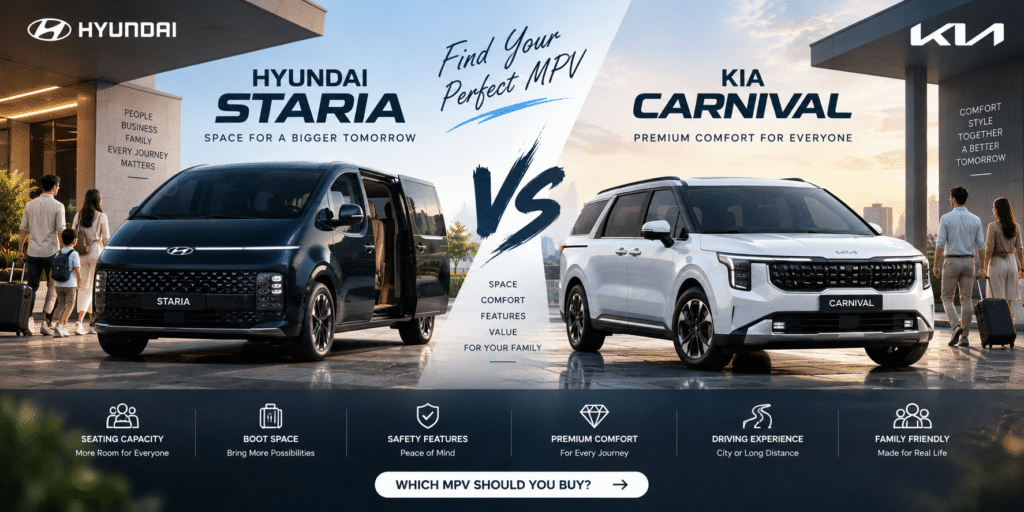 Hyundai Staria vs Kia Carnival Malaysia Which MPV Should You Buy?
