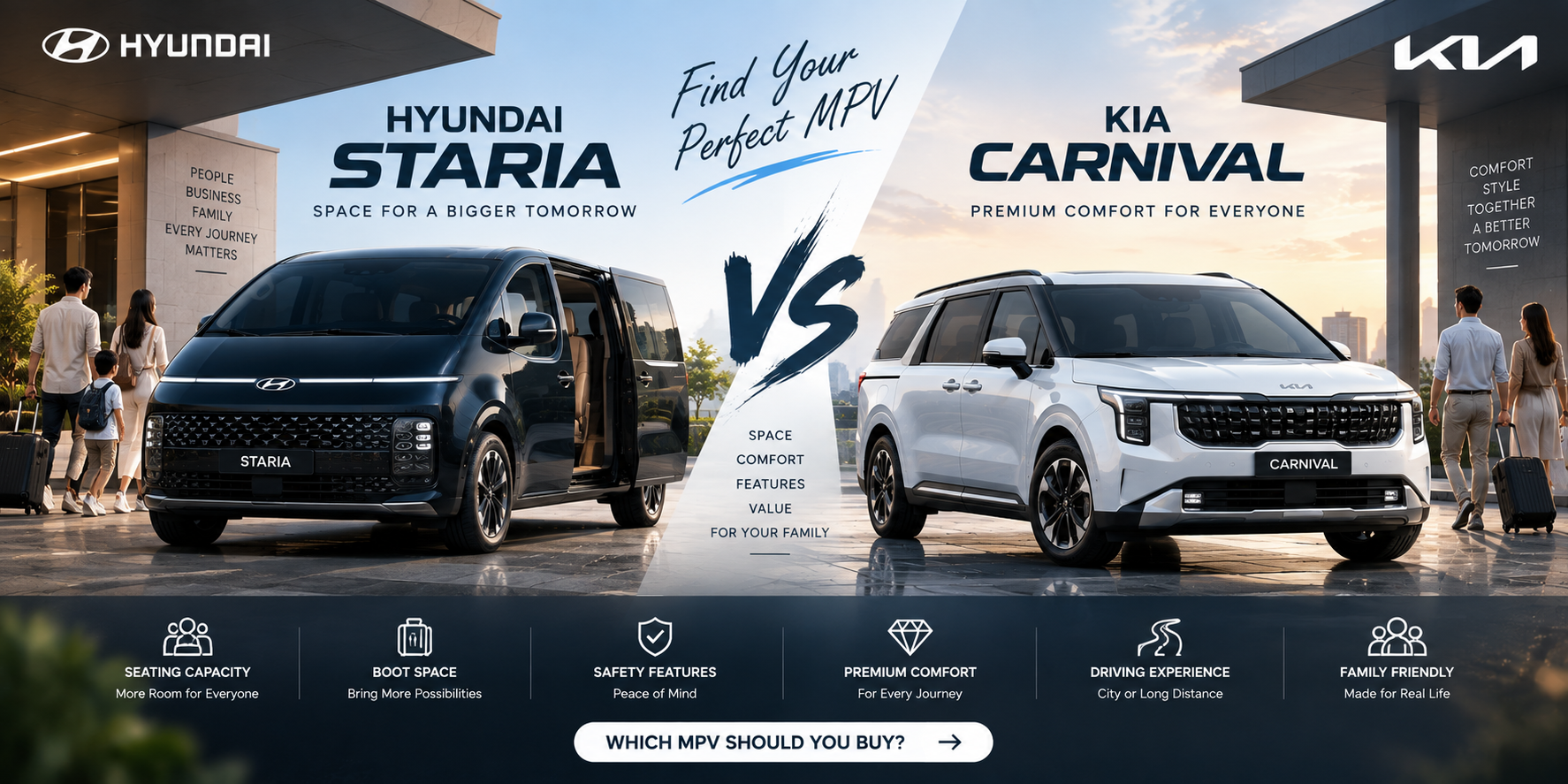 Hyundai Staria vs Kia Carnival Malaysia Which MPV Should You Buy?